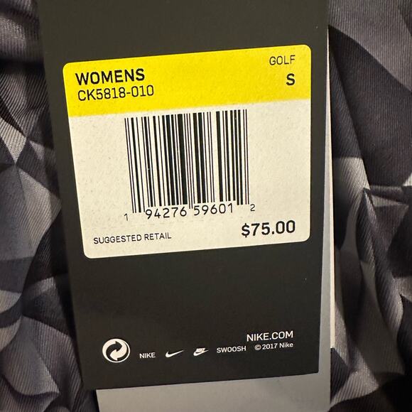 TCU Nike Dri Fit Women Gray Black UV Victory Standard Fit Skort Size Small NWT - Picture 4 of 6